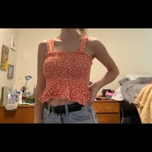 Sold// urban outfitters peplum top